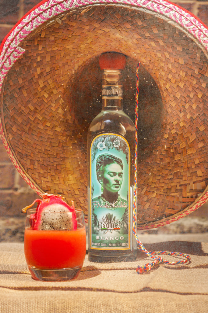 The Kahlo: bottle and cocktail